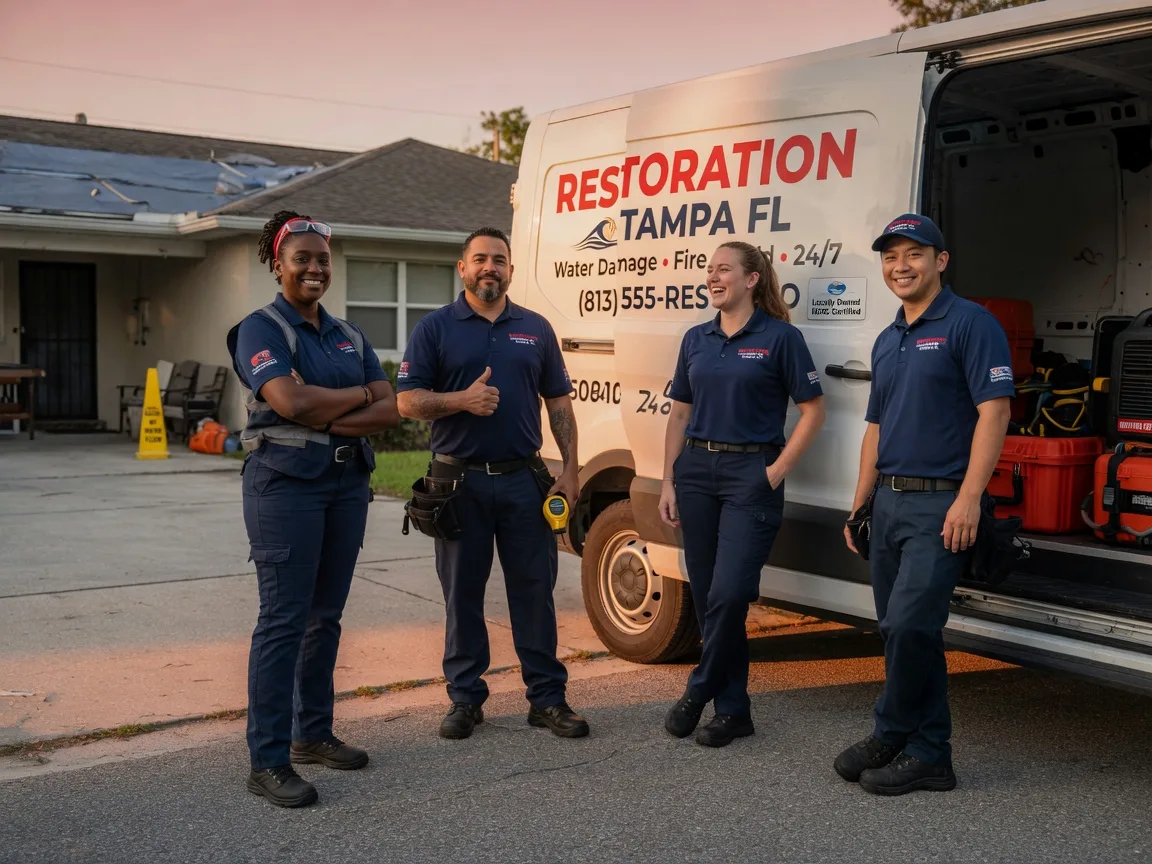 Water Damage Restoration company in Strang, OK